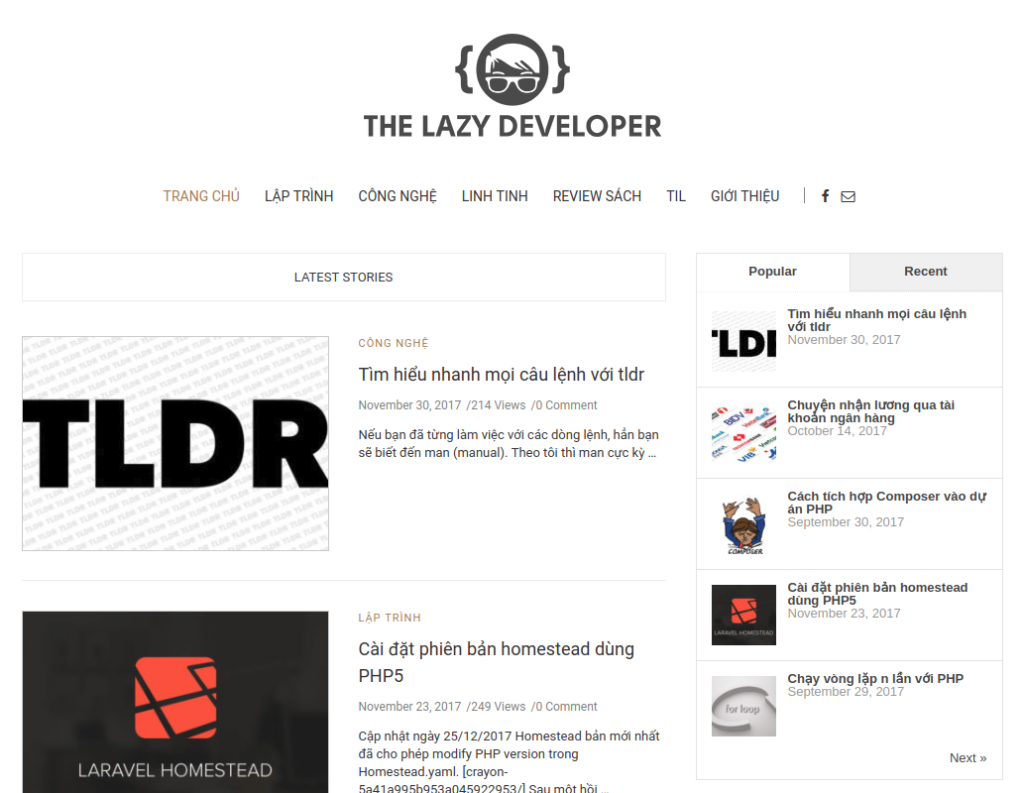 Tạm biệt 2017 - The Lazy Developer