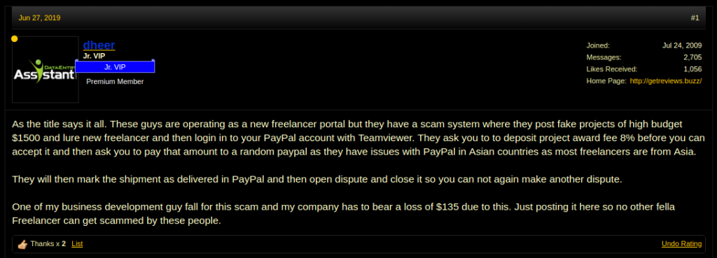 PHPworkplace là scam? 7